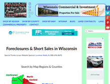 Tablet Screenshot of foreclosures-shorts.com